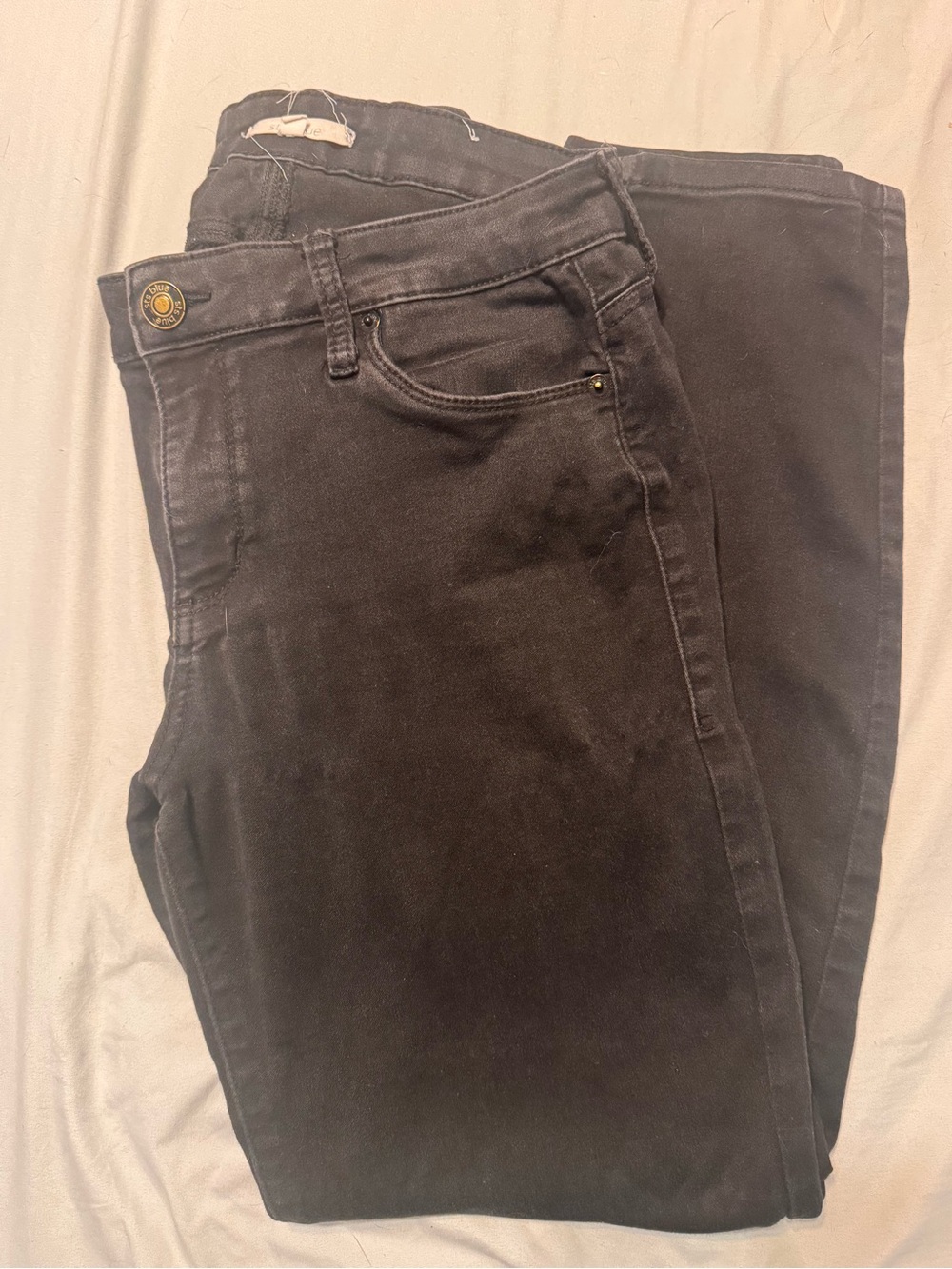 STS Blue Women's Skinny Jeans in Black
